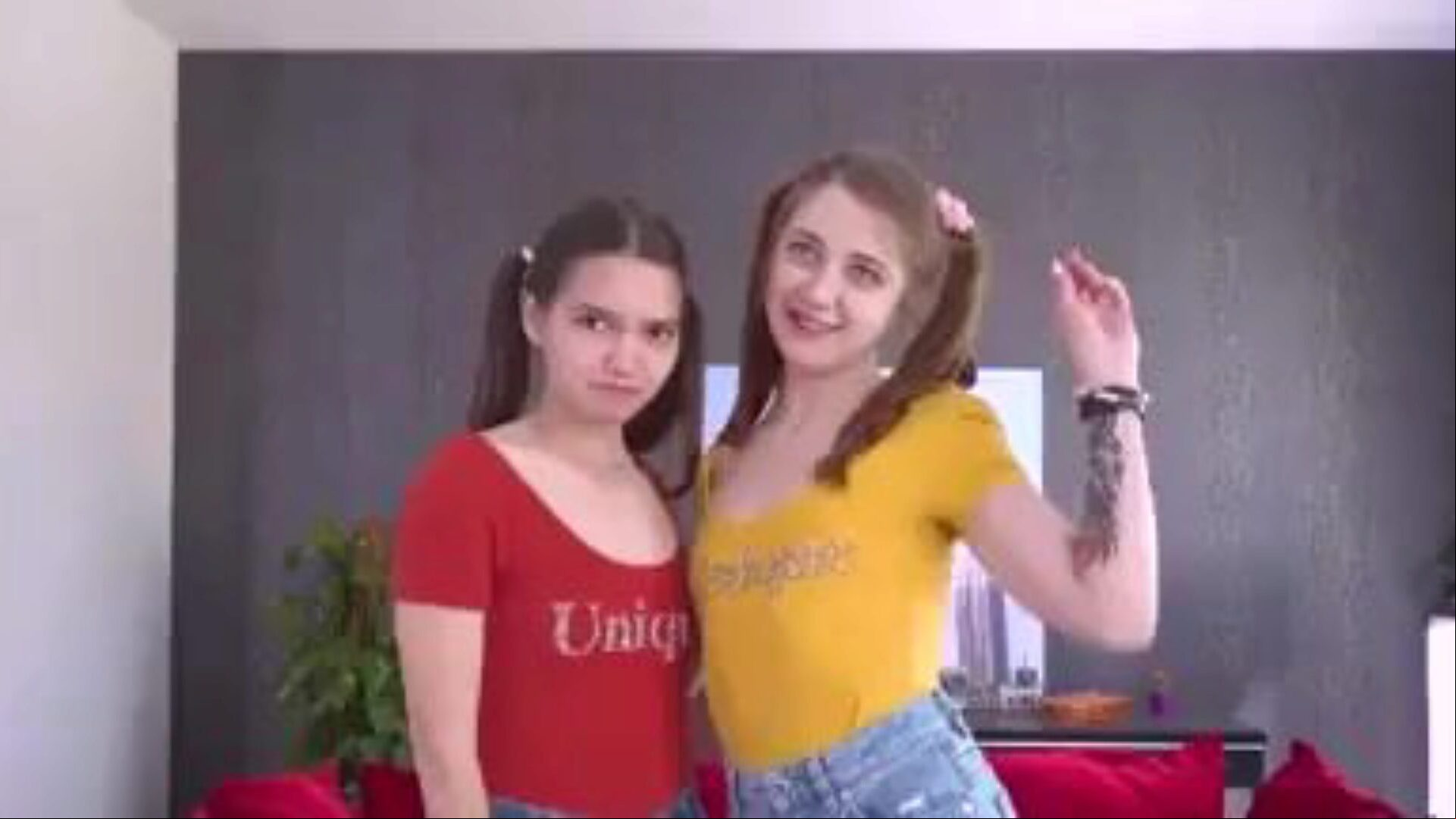 Threesome with dad